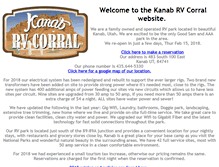 Tablet Screenshot of kanabrvcorral.com